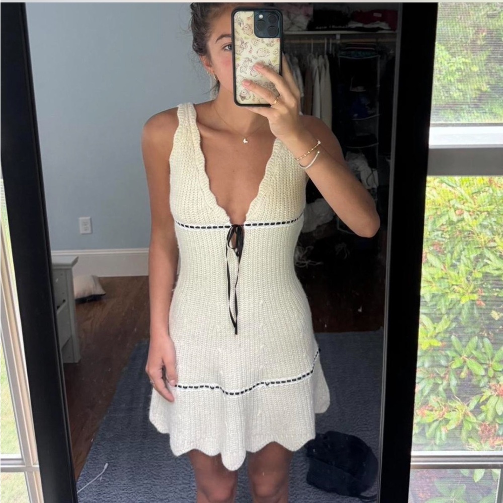 For Love and Lemons Jade Mini Dress